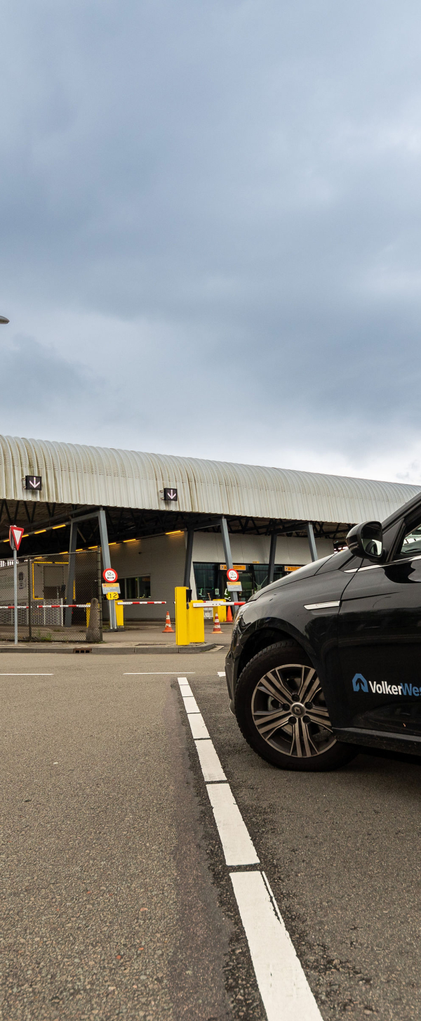 Collega op Schiphol