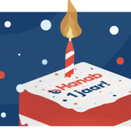 1 jaar Hanab