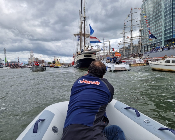 Sail Jordy op het water