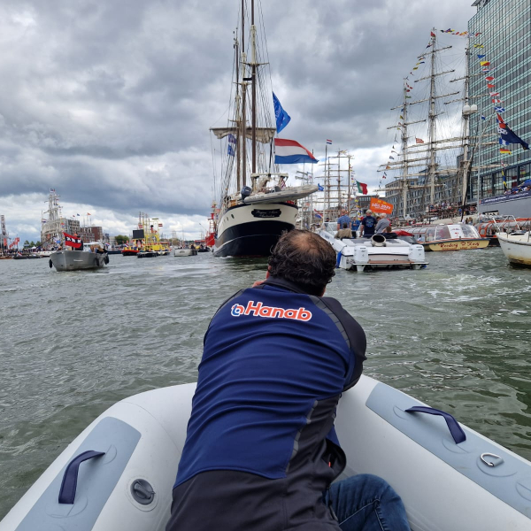 Sail Jordy op het water