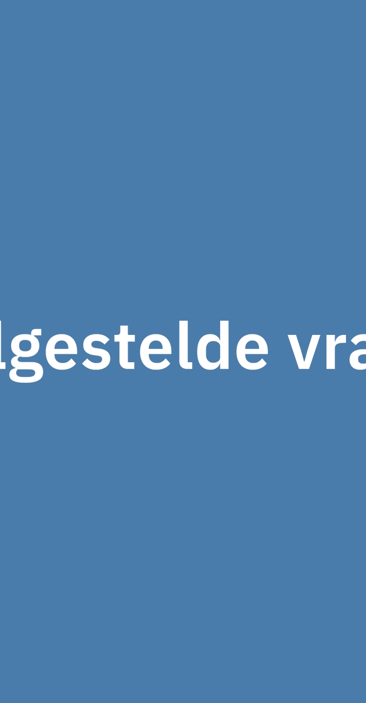 Veelgestelde vragen