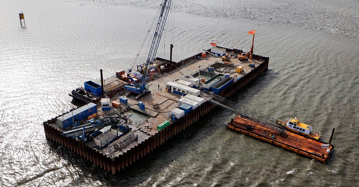 Hanab HDD - Installation gaspipeline under Westerschelde | Hanab Directional ...
