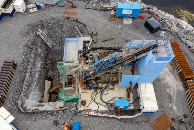 Drilling project Norway