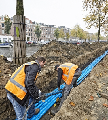 kabels in Amsterdam