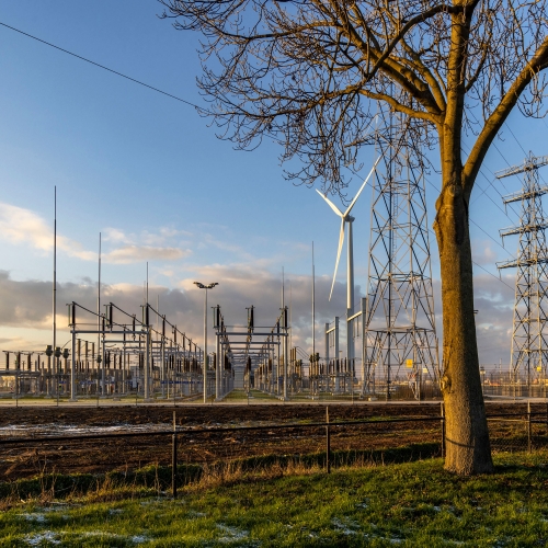 duurzaamheid hoogspanningsstation