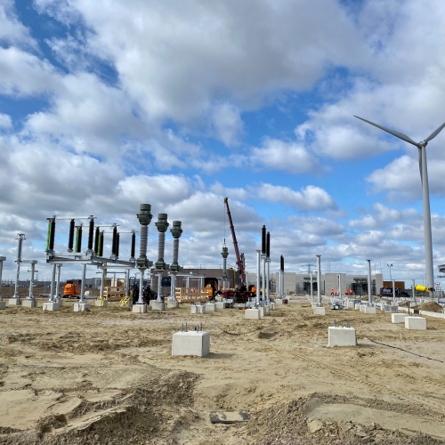 Volker ES mijlpaal 150kV transformatorstation Oosterhout 001.jpg