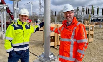 Volker Energy Solutions mijlpaal 150kV  transformatorstation Oosterhout.jpg