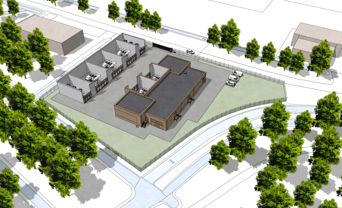 Indicatieve illustratie van het toekomstige HS station in Krimpen aan den IJssel