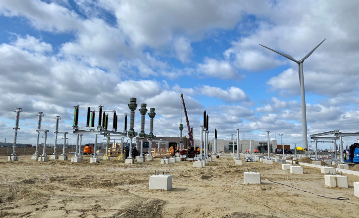 Volker ES mijlpaal 150kV transformatorstation Oosterhout 001.jpg
