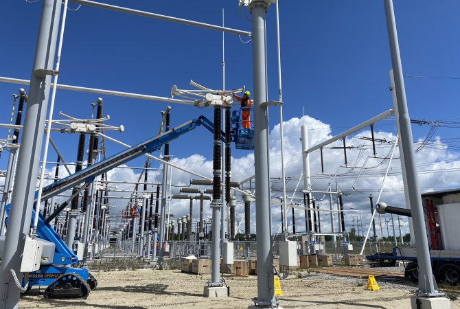 Volker ES: Coronatest op stations Rilland 380kV | Hanab Energy Solutions
