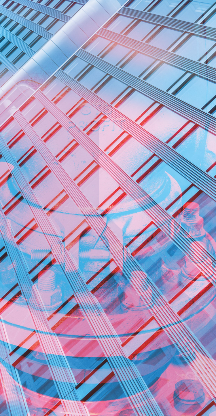 Poster Central Park met installatie erachter