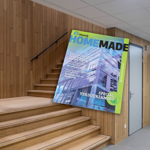 Binnenkant SPIL centrum Eckart met HomeMade Special verduurzaming cover