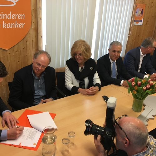 Prinses Maxima Centrum nieuwbouw 3. De ondertekening.JPG