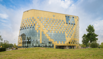 Buitenkant gemeentehuis Hardenberg