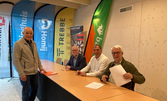 Onderteking installatie Maggie's Center