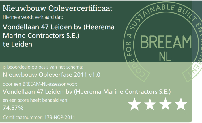 20160525-Heerema-Breeam-NL-Excellent-oplevercertificaat.jpg