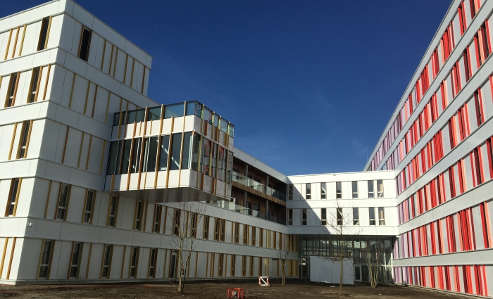 Prinses Maxima Centrum nieuwbouw 7. Binnentuin..JPG