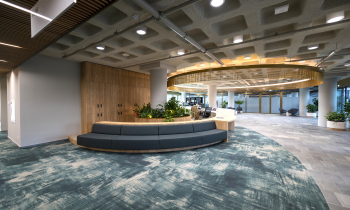 Zitruimte met informatiebalie