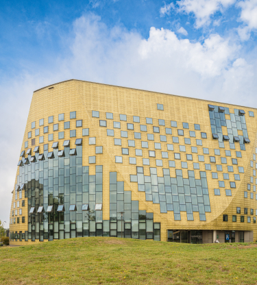 Buitenkant gemeentehuis Hardenberg