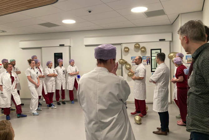 Feestelijke opening nieuw operatiecentrum UMCG