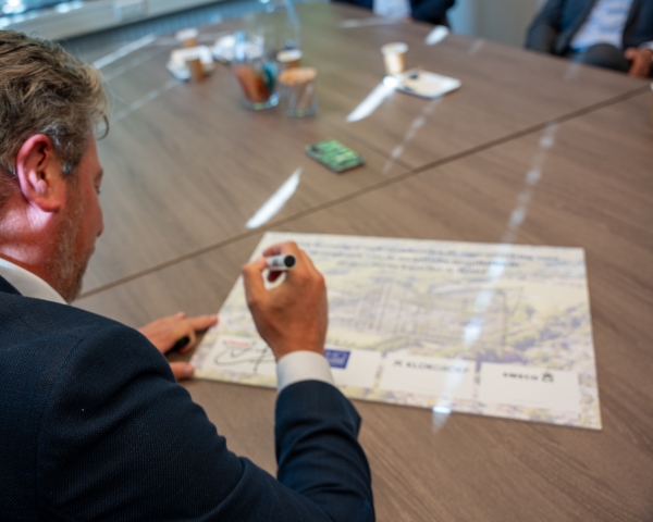 Ondertekening van het Van Horne Kwartier Weert 
