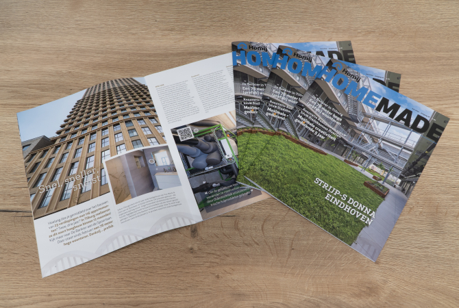 Cover HomeMade nr. 81 met afbeelding Gebouw Donna Eindhoven