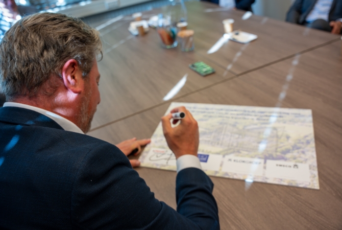 Ondertekening van het Van Horne Kwartier Weert 