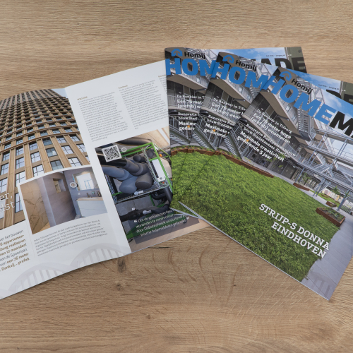 Cover HomeMade nr. 81 met afbeelding Gebouw Donna Eindhoven