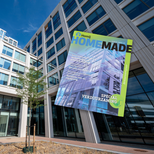 Foto van project van Homij met cover blad HomeMade