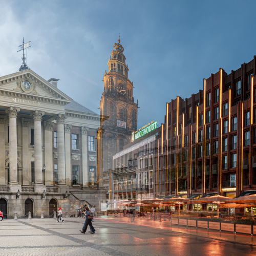 Stadhuis Groningen en Market Hotel Groningen
