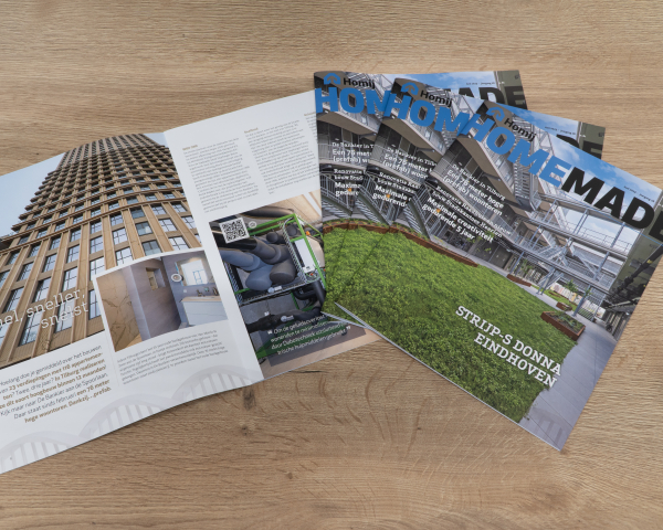 Cover HomeMade nr. 81 met afbeelding Gebouw Donna Eindhoven