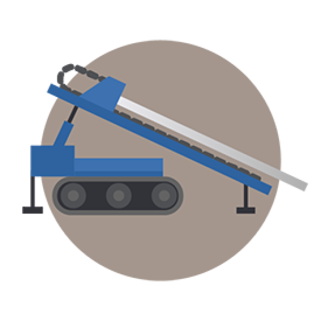 Pictogram drilling department