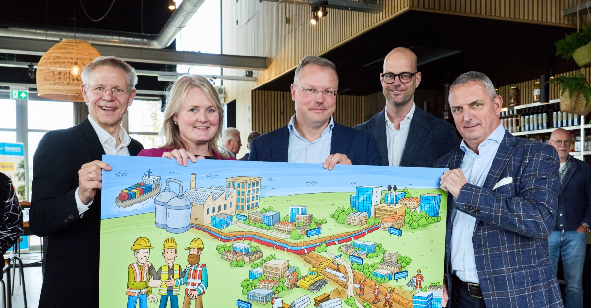 Hanab Hanab Pipelines & Industry tekent contract WarmtelinQ tracé Rijswijk ...