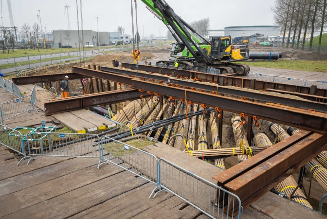 waterstofleiding rotterdam