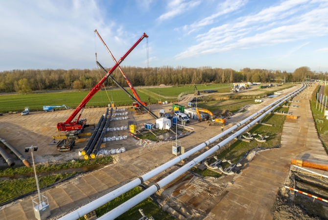 Boogboring Vlaardingen