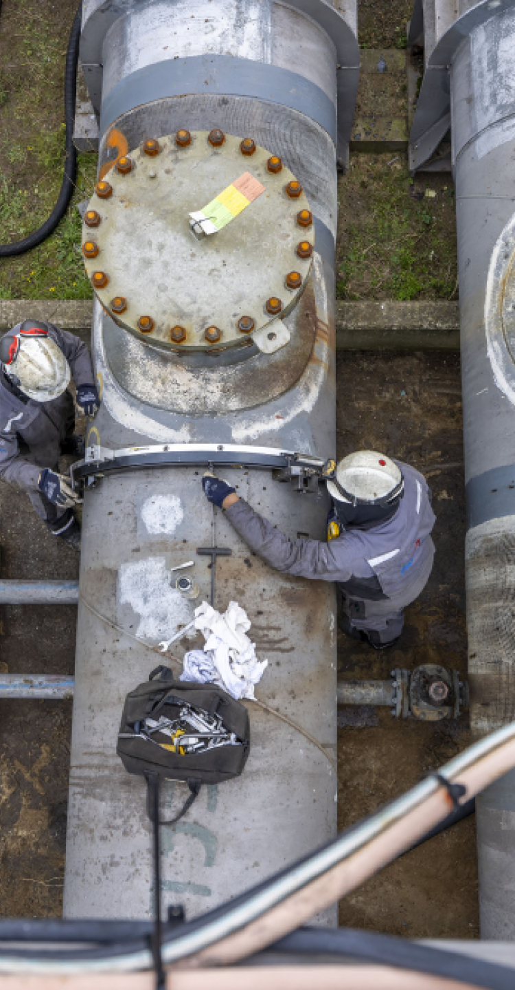 Hanab Pipelines & Industry legt leidingen voor warmte en energie