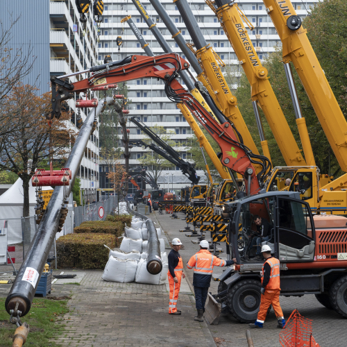 Hanab Pipelines & Industry legt leidingen voor warmte en energie