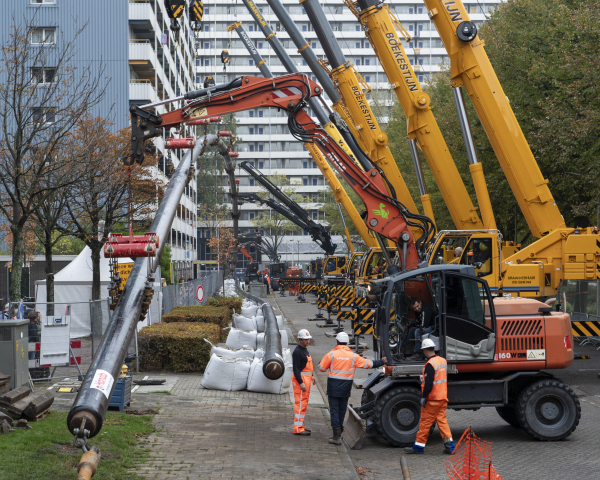 Hanab Pipelines & Industry legt leidingen voor warmte en energie