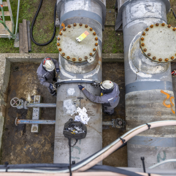 Hanab Pipelines & Industry legt leidingen voor warmte en energie