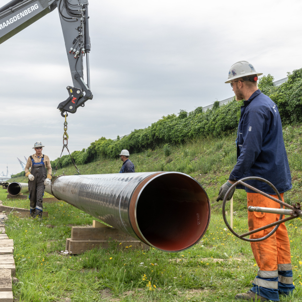 waterstofleiding Rotterdamse haven