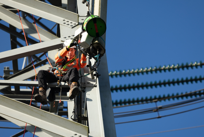 Werken op grote hoogte