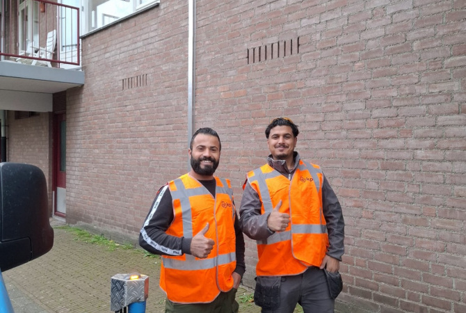 EH Infra voor het betreffende gebouw