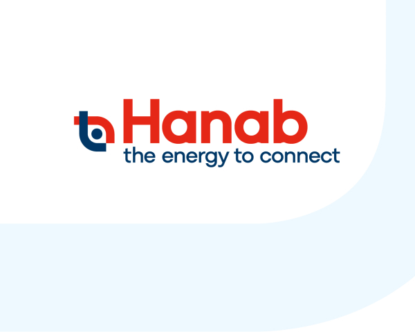 Hanab logo - The energy to connect